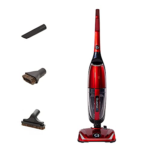 Quantum X Upright Water Filter Vacuum — The Best Bagless Household Vac Cleaner with Water & MicroSilver Filtration to Clean Wet & Dry Messes - Pet, Dog Hair & Toddler Spills on Carpet & Hardwood Floor