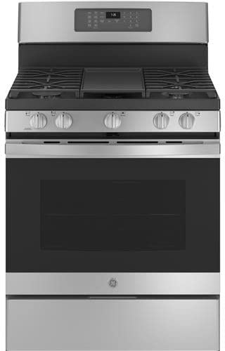 GE JGB735SPSS 30 Inch Freestanding Gas Convection Range with 5 Sealed Burner