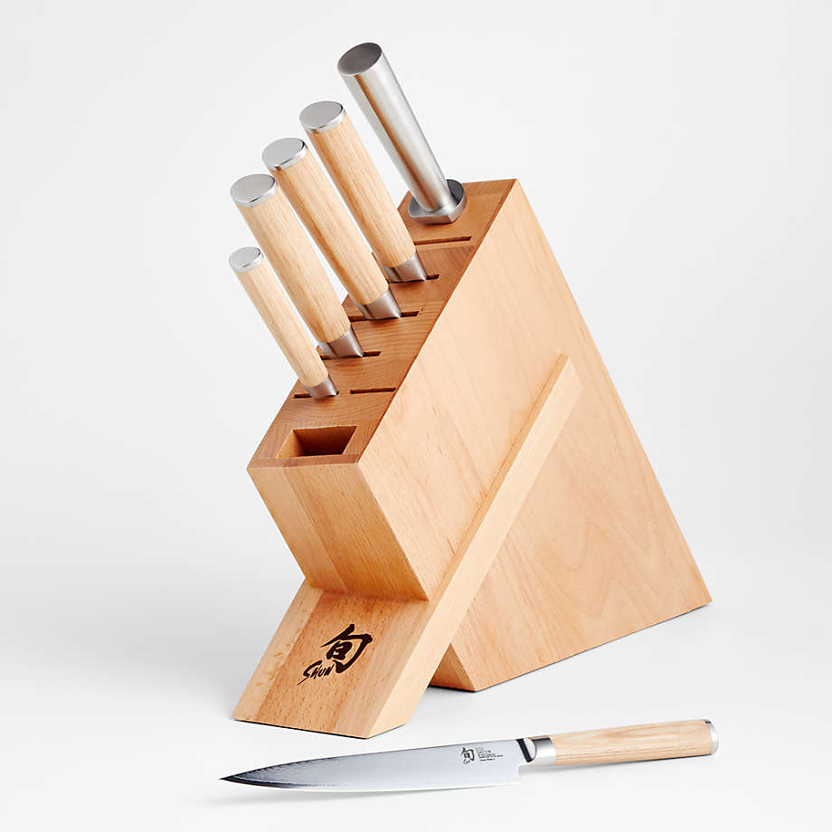 Shun Classic Blonde 7 Piece Knife Block Set